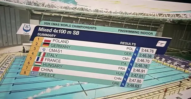 Julka z rekordem Polski w finale na 50 m po powierzchni