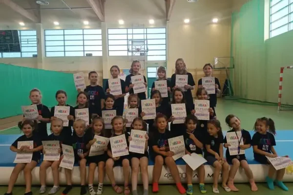 Zakończenie sezonu taneczno-gimnastycznego w Akademii NELKA w Szamocinie