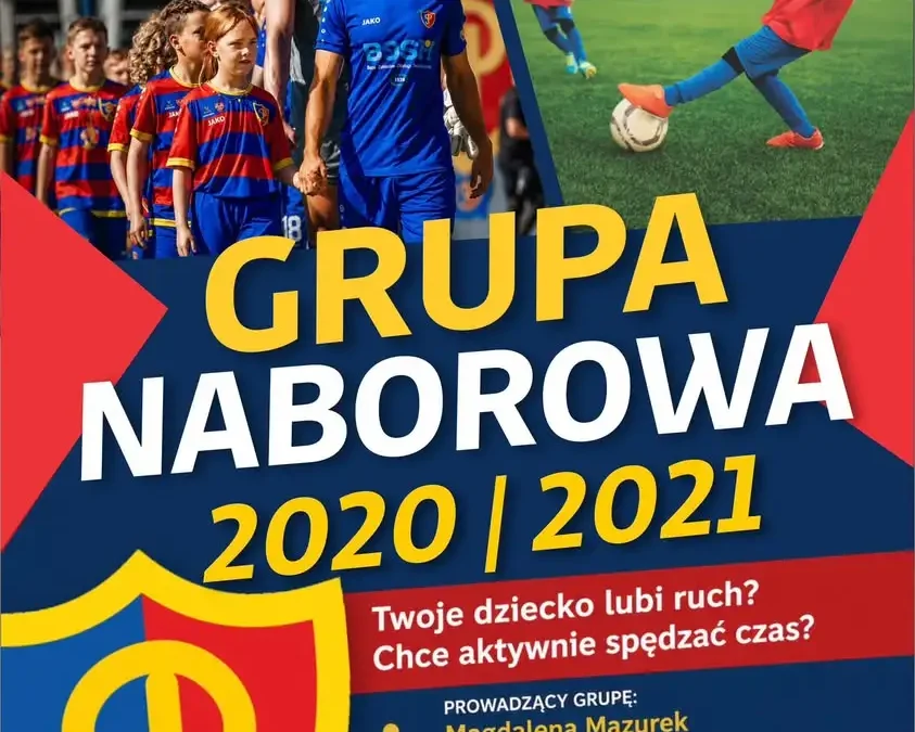 Nabór do grupy 2020/2021 w Polonii Chodzież – zapisz dziecko na treningi piłkarskie