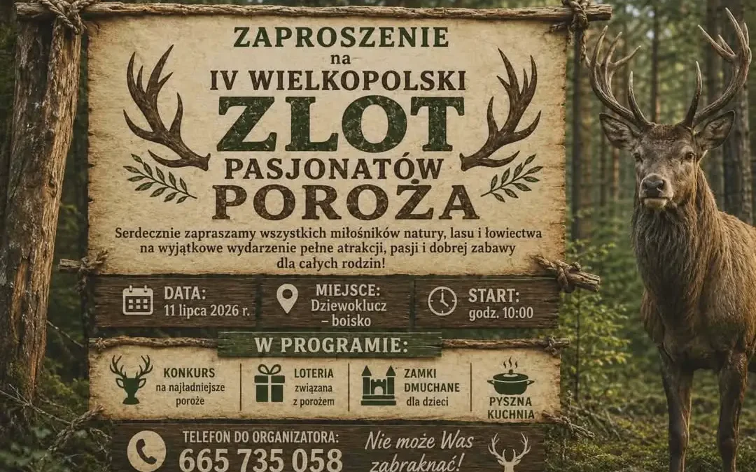 IV Wielkopolski Zlot Pasjonatów w Budzyniu – rodzinne święto natury i pasji
