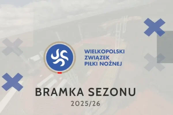 Jakub Zbieralski z Polonii Chodzież zdobywcą Bramki Sezonu 2025/2026 w IV lidze