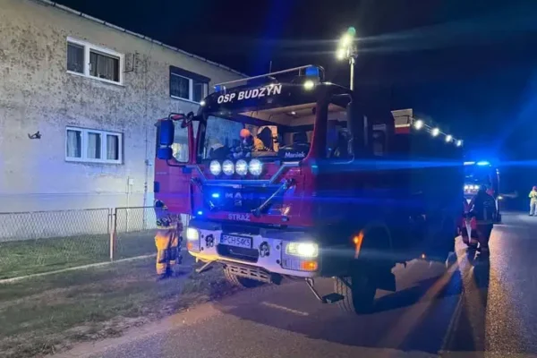 Pożar mieszkania w Sokołowie Budzyńskim – interwencja strażaków