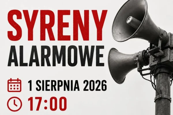 1 sierpnia zawyją syreny alarmowe w gminie Budzyń – upamiętnienie Powstania Warszawskiego