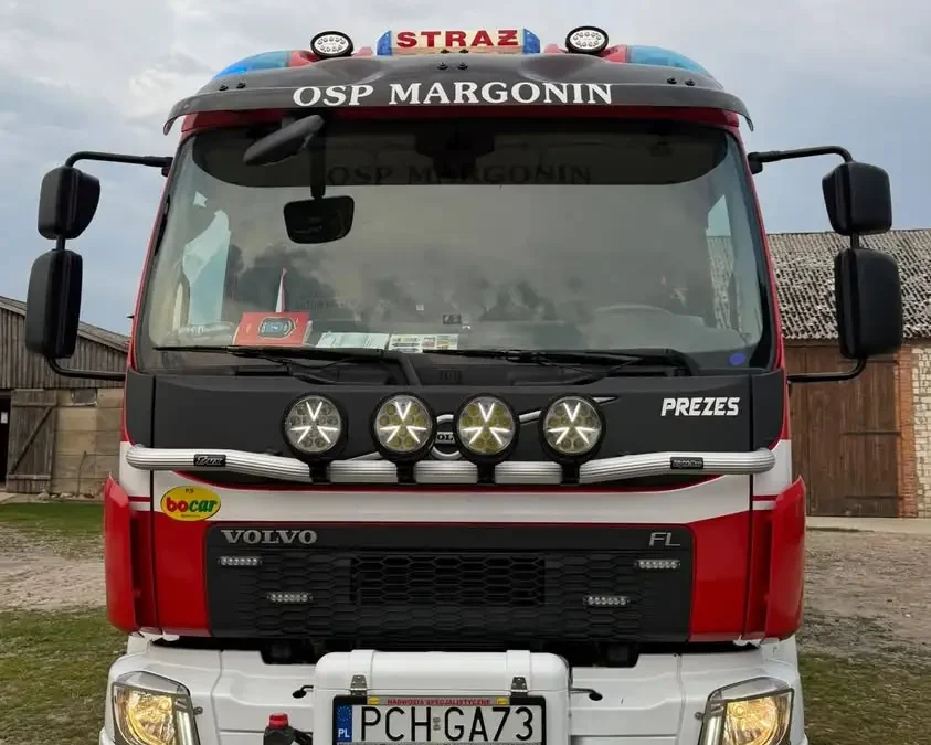 Interwencja strażaków w Zbyszewicach: usuwanie gniazda owadów błonkoskrzydłych