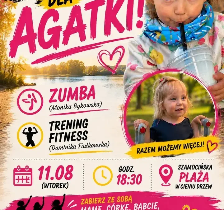Charytatywne spotkanie na plaży dla Agatki już jutro