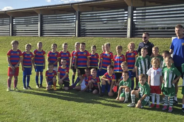 Młodzi piłkarze z rocznika 2018 rozegrali sparing z Calcio Wągrowiec