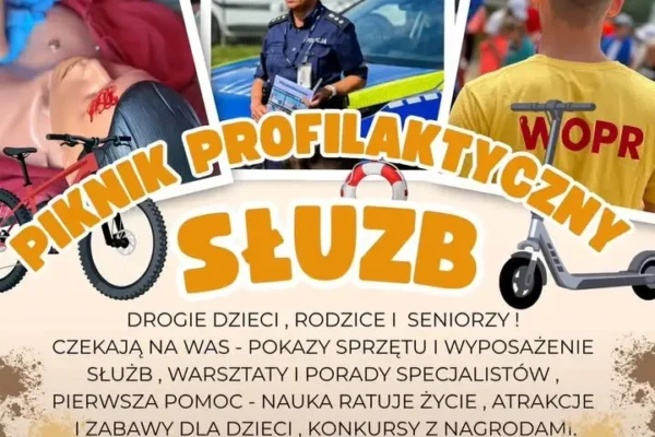Piknik profilaktyczny „Bezpieczne Wakacje 2026” już jutro na chodzieskim Rynku