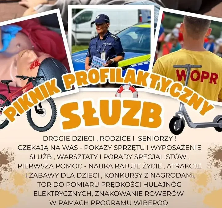 Piknik profilaktyczny „Bezpieczne Wakacje 2026” już jutro na chodzieskim Rynku