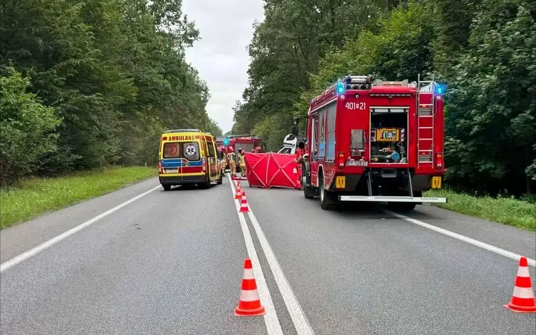 Tragiczny wypadek na DK11 w powiecie chodzieskim