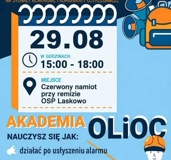 Krajowy Trening Reagowania podczas dożynek w Laskowie – sprawdź, jak przygotować się na sytuacje kryzysowe