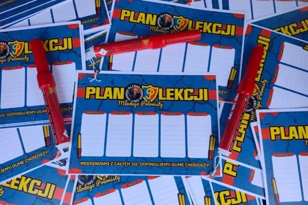 Plany lekcji dla młodych kibiców przed meczem na Staszica 12