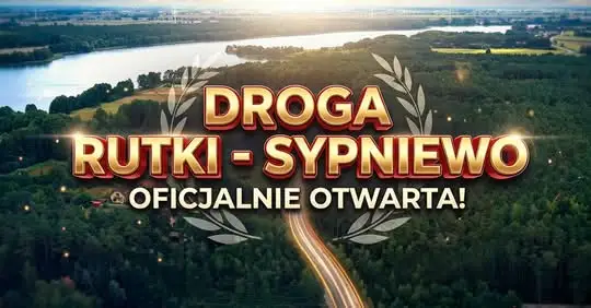 Największa inwestycja drogowa w historii powiatu chodzieskiego: prawie 6 km drogi Rutki-Sypniewo po przebudowie