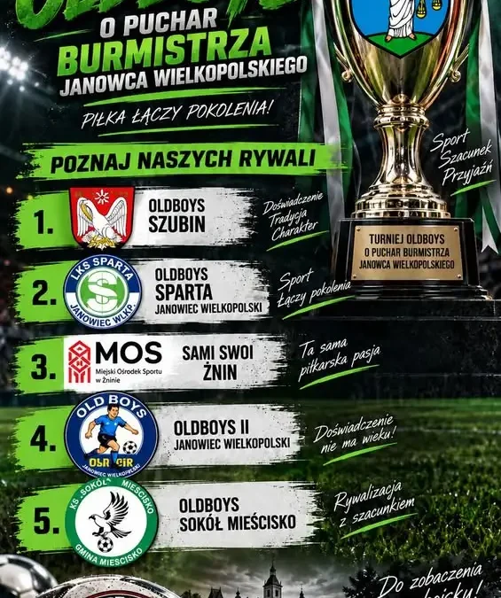 Turniej Oldboys o Puchar Burmistrza Janowca Wielkopolskiego – Oldboys Budzyń w grze