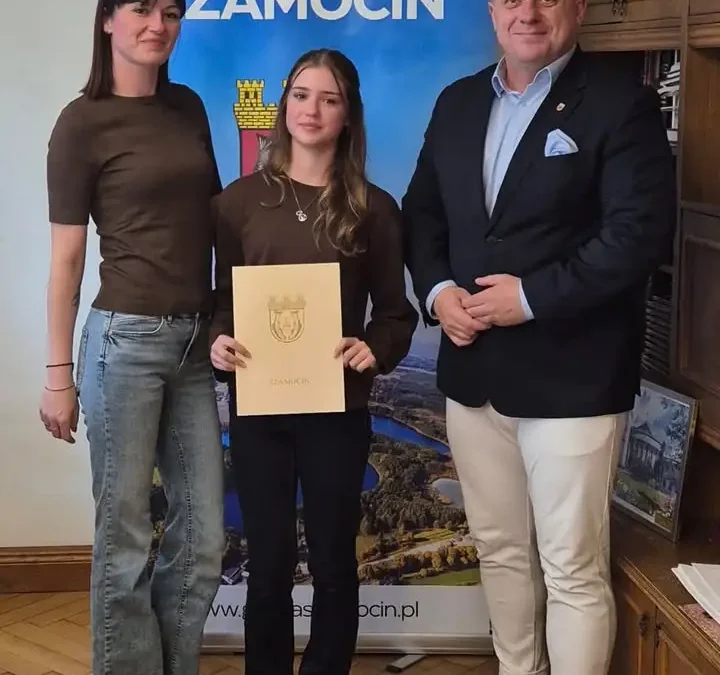 Szamocin nagradza młode talenty. Weronika Paulus i Olaf Trznadel wyróżnieni przez burmistrza