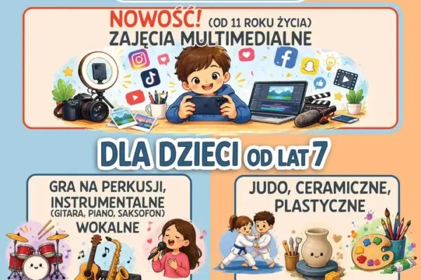 MGOK Margonin ogłasza nabór na nowe zajęcia – ruszają zapisy