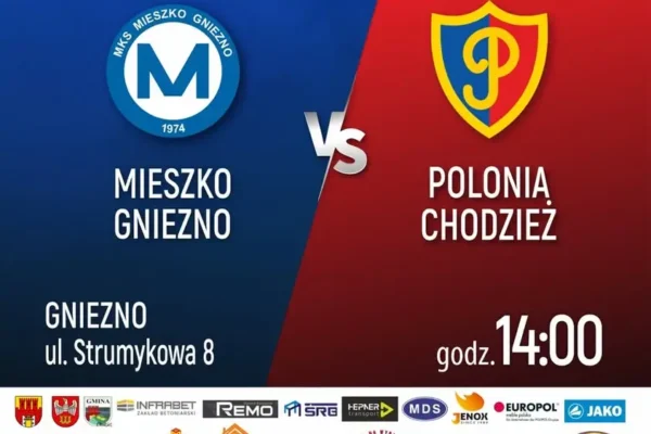 Sokół powraca do ligowej rywalizacji – wyjazdowy mecz z Mieszkiem Gniezno