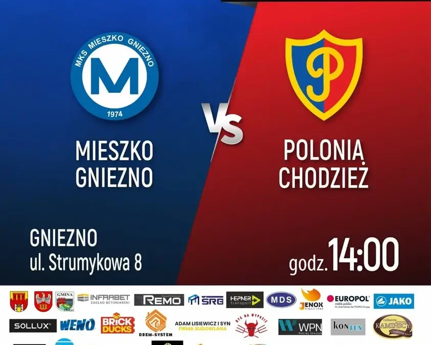 Sokół powraca do ligowej rywalizacji – wyjazdowy mecz z Mieszkiem Gniezno