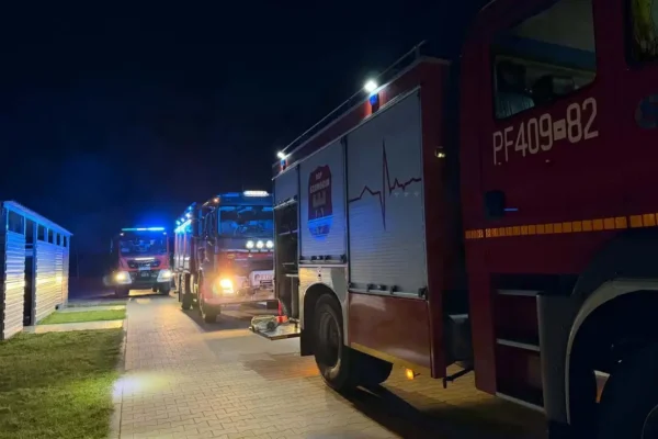 Pożar w kotłowni budynku wielorodzinnego w Szamocinie – akcja strażaków
