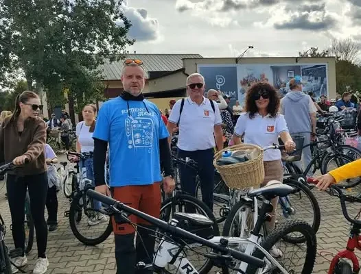 Charytatywny rajd rowerowy w Gminie Budzyń – 370 cyklistów dla Gabrysia