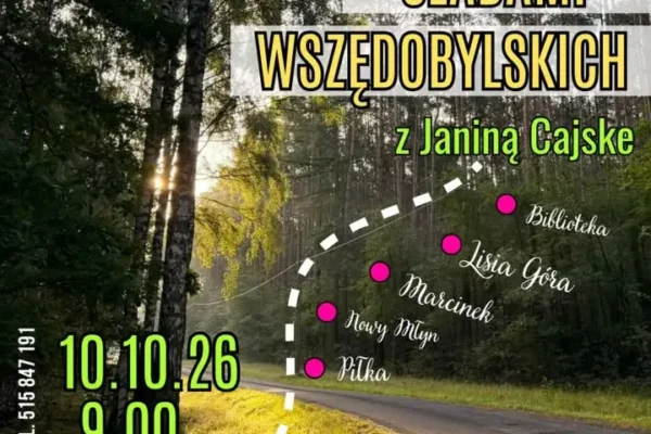 Rajd pieszy „Śladami Wszędobylskich” w gminie Margonin już 10 października