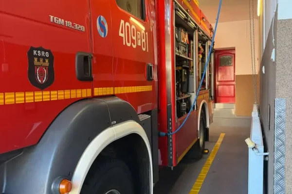 OSP Szamocin z maksymalną oceną 6.0 podczas przeglądu jednostek strażackich