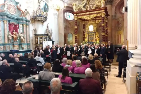 Chór z Szamocina na VIII Festiwalu Pieśni Chóralnej „Cantare dal Cuore” w Skrzatuszu