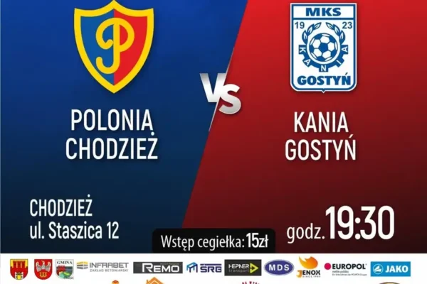 Polonia Chodzież zagra w środę zaległy mecz z Kanią Gostyń
