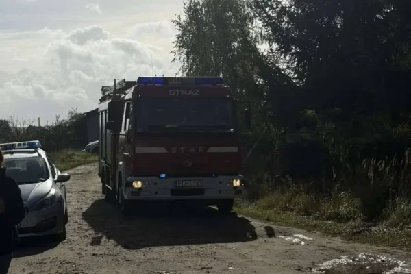 Pożar kotłowni w hali przemysłowej w Chodzieży — akcja strażaków