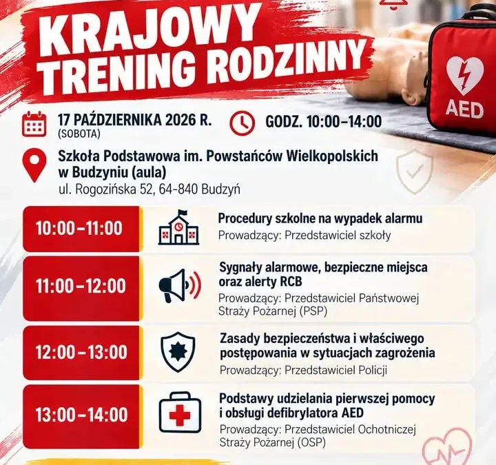 Krajowy Trening Rodzinny w Budzyniu – bezpieczeństwo w praktyce