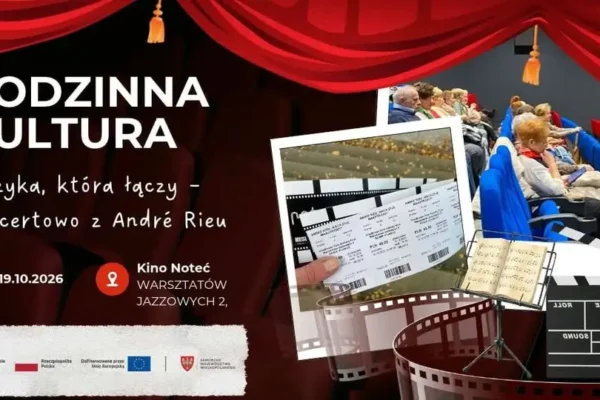 Chodzież: uczestnicy projektu C2RS wspólnie obejrzeli koncert André Rieu w Kinie Noteć
